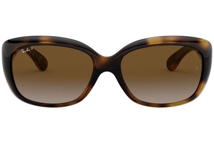 Napszemüvegek Ray-Ban Jackie Ohh RB4101 710/T5 Polarized Oversize Havana