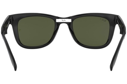 Napszemüvegek Ray-Ban Folding Wayfarer Classic RB4105 601/58 Polarized Szogletes Fekete