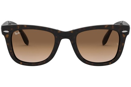 Napszemüvegek Ray-Ban Folding Wayfarer Classic RB4105 710/51 Szogletes Havana