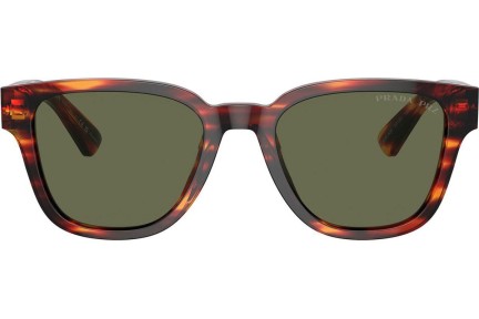 Слънчеви очила Prada PRA04S 13O03R Polarized Правоъгълни Хавана