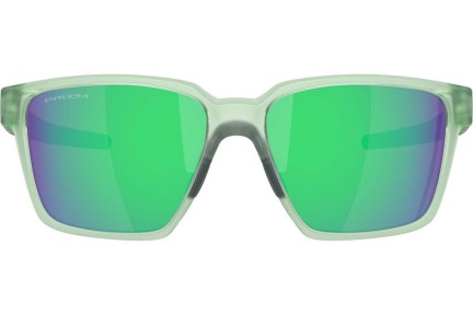 Okulary przeciwsłoneczne Oakley OO9430 943002 Kwadratowe Zielone