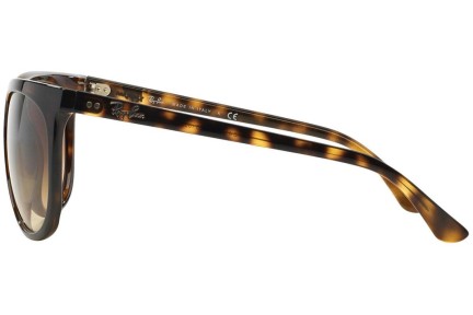 Ochelari de soare Ray-Ban Cats 1000 RB4126 710/51 Oversize Havana