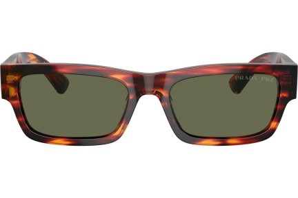 Слънчеви очила Prada PRA03S 13O03R Polarized Квадратни Хавана