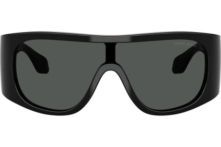 Okulary przeciwsłoneczne Giorgio Armani AR8222U 500187 Pojedyncze | Shield Czarne