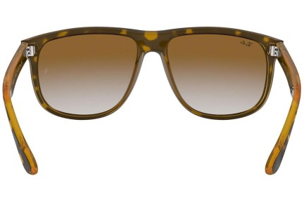 Ochelari de soare Ray-Ban Boyfriend RB4147 710/51 Pătrați Havana