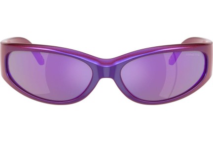 Okulary przeciwsłoneczne Arnette Catfish AN4302 29084V Prostokątne Fioletowe
