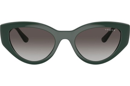 Слънчеви очила Vogue Eyewear VO5566S 31228G Око на котка Зелена