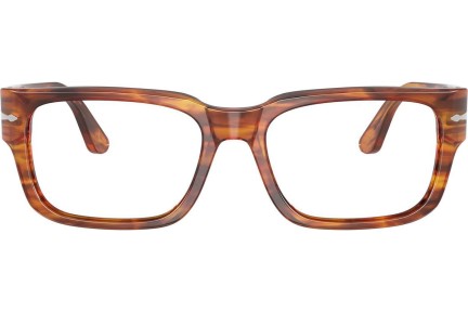 Okulary korekcyjne Persol PO3315V 1157 Prostokątne Brązowe