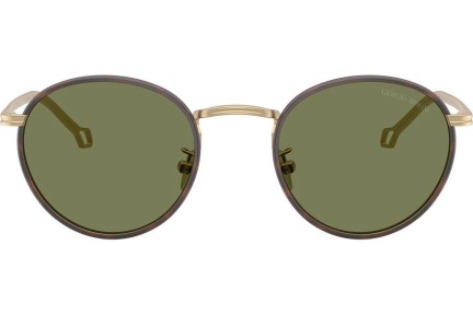 Слънчеви очила Giorgio Armani AR6163J 30022A Заоблени Златна