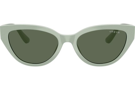 Слънчеви очила Vogue Eyewear VJ2026 318371 Око на котка Зелена