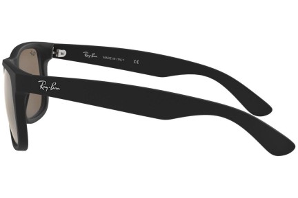 Okulary przeciwsłoneczne Ray-Ban Justin Color Mix RB4165 622/5A Kwadratowe Czarne
