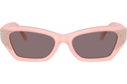 Solbriller Swarovski SK6029 10317N Cat Eye Pink