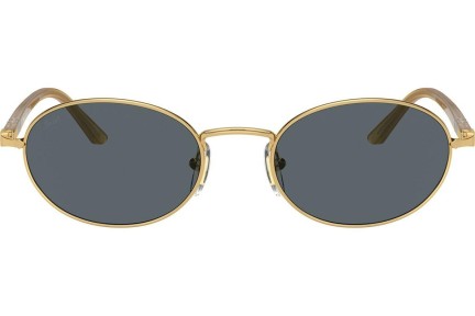 Okulary przeciwsłoneczne Persol PO1018S 1129R5 Owalne Złote