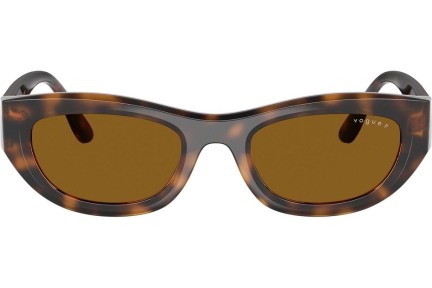 Ochelari de soare Vogue Eyewear VO5616S 271883 Polarized Cat Eye Havana