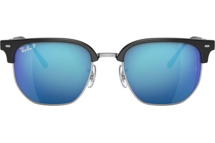 Слънчеви очила Ray-Ban New Clubmaster RB4416 66704L Polarized По веждите Черна