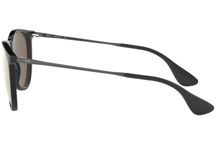 Okulary przeciwsłoneczne Ray-Ban Erika Color Mix RB4171 601/5A Okrągłe Czarne