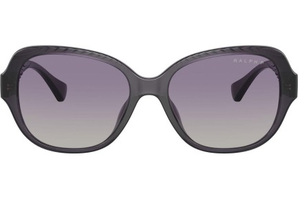 Okulary przeciwsłoneczne Ralph Lauren RA5316U 61588J Polarized Oversize Fioletowe