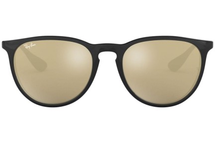 Okulary przeciwsłoneczne Ray-Ban Erika Color Mix RB4171 601/5A Okrągłe Czarne