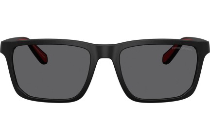 Слънчеви очила Emporio Armani EA4219 5001T3 Polarized Квадратни Черна