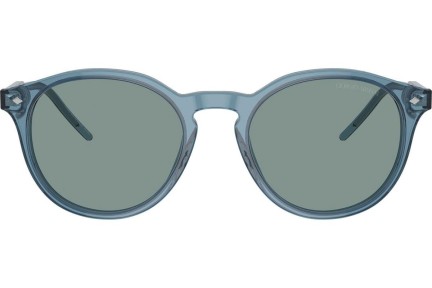 Слънчеви очила Giorgio Armani AR8211F 607156 Заоблени Синя