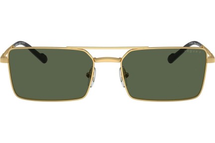 Solbriller Vogue Eyewear VO4309S 280/9A Polarized Rektangulær Guld