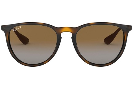 Ochelari de soare Ray-Ban Erika Classic Havana Collection RB4171 710/T5 Polarized Rotunzi Havana