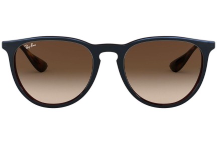 Sluneční brýle Ray-Ban Erika Classic RB4171 631513 Okrouhlé Hnědé