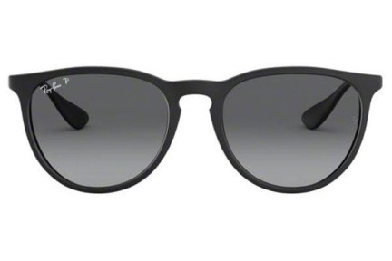 Aurinkolasit Ray-Ban Erika RB4171 622/T3 Polarized Pyöreä Musta