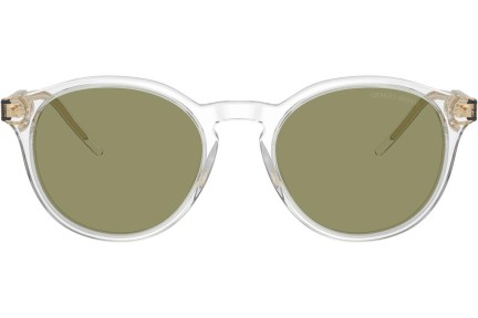 Слънчеви очила Giorgio Armani AR8211 607514 Заоблени Кристална