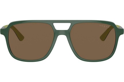 Okulary przeciwsłoneczne Vogue Eyewear VJ2024 312673 Kwadratowe Zielone