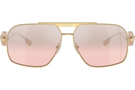 Okulary przeciwsłoneczne Versace VE2269 10027E Pilotki (Aviator) Złote