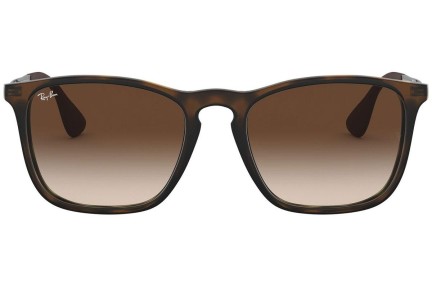 Okulary przeciwsłoneczne Ray-Ban Chris RB4187 856/13 Kwadratowe Havana