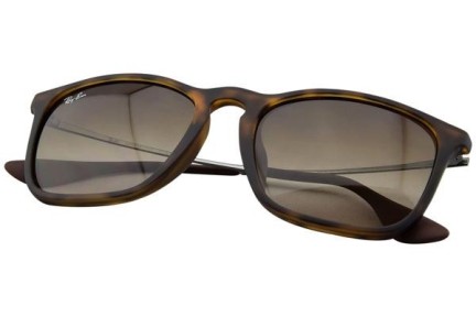 Okulary przeciwsłoneczne Ray-Ban Chris RB4187 856/13 Kwadratowe Havana