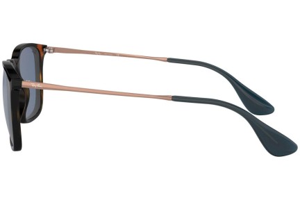Okulary przeciwsłoneczne Ray-Ban Chris RB4187 639080 Kwadratowe Havana