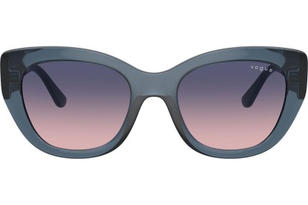 Слънчеви очила Vogue Eyewear VO5567S 2764I6 Око на котка Синя