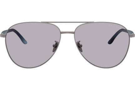 Слънчеви очила Giorgio Armani AR6162 3003M3 Пилотни Сива