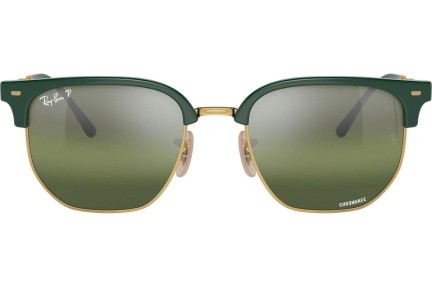 Слънчеви очила Ray-Ban RB4416F 6655G4 Polarized По веждите Зелена