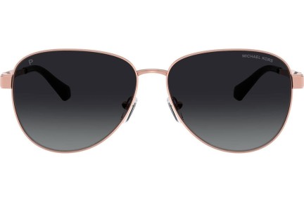 Слънчеви очила Michael Kors MK1160 1108T3 Polarized Пилотни Златна