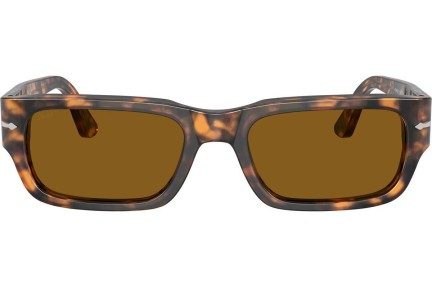 Okulary przeciwsłoneczne Persol PO3347S 121033 Kwadratowe Havana