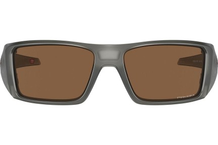 Слънчеви очила Oakley Heliostat OO9231 923116 Правоъгълни Сива