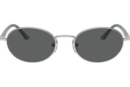 Solbriller Persol PO1018S 518/B1 Oval Sølv