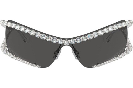 Слънчеви очила Swarovski SK7022 400187 Око на котка Сребърна