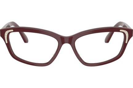 Okulary korekcyjne Swarovski SK2034 1008 Kocie oczy Czerwone