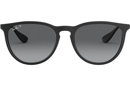 Слънчеви очила Ray-Ban Erika RB4171F 622/T3 Polarized Заоблени Черна