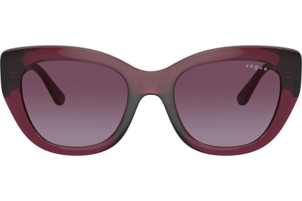 Слънчеви очила Vogue Eyewear VO5567S 29898H Око на котка Червена