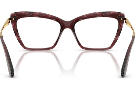 Okulary korekcyjne Dolce & Gabbana DG5025 3045 Kwadratowe Czerwone