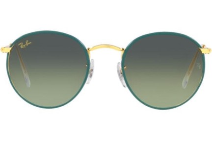 Okulary przeciwsłoneczne Ray-Ban Round Full Color RB3447JM 9196BH Okrągłe Niebieskie