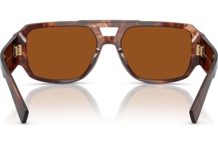 Okulary przeciwsłoneczne Dolce & Gabbana DG4482 322273 Kwadratowe Havana