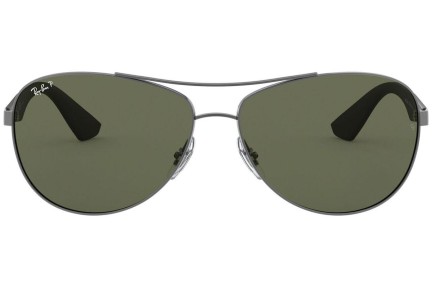 Okulary przeciwsłoneczne Ray-Ban RB3526 029/9A Polarized Pilotki (Aviator) Szare