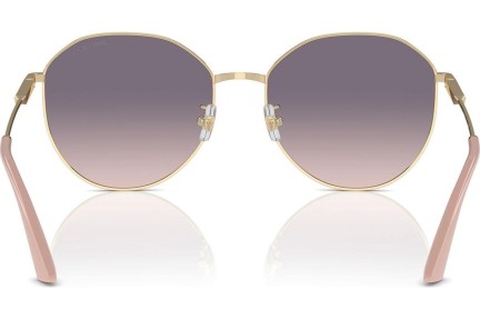 Okulary przeciwsłoneczne Jimmy Choo JC4007BD 300636 Okrągłe Złote